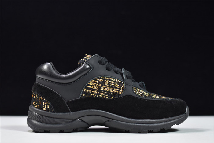CHNE1 Leather Low Top Sneakers - CCSHOES