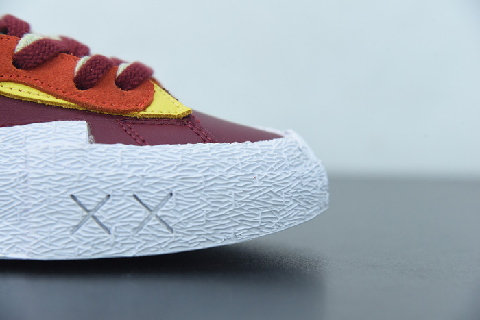Nike Blazer Low sacai KAWS Red DM7901-600 - CCSHOES