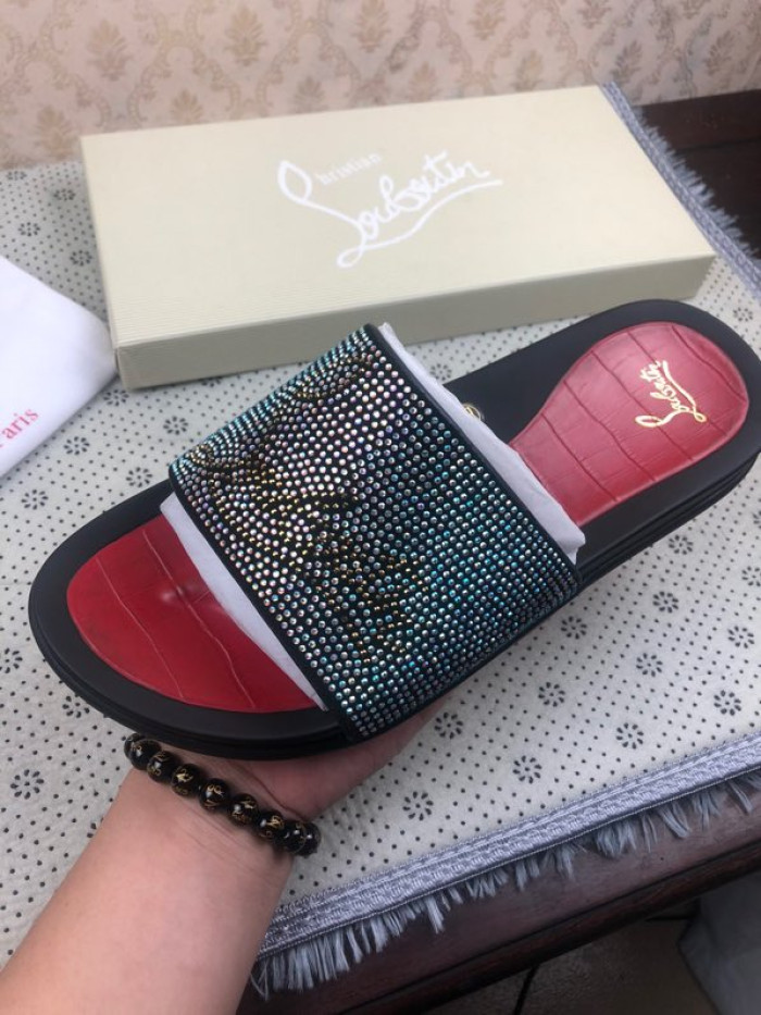 CHRISTIAN LOUBOUTIN SLIPPERS - CCSHOES