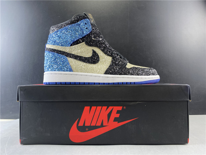 FRAGMENT DESIGN X AIR JORDAN 1 “GLITTER” CK5566-400 - CCSHOES