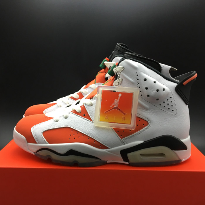 Air Jordan 6 Retro NRG G8RD "Gatorade" 384664-145 - CCSHOES