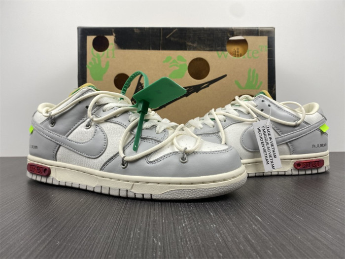 Nike Dunk Low Off-White Lot 25 DM1602-121 - CCSHOES