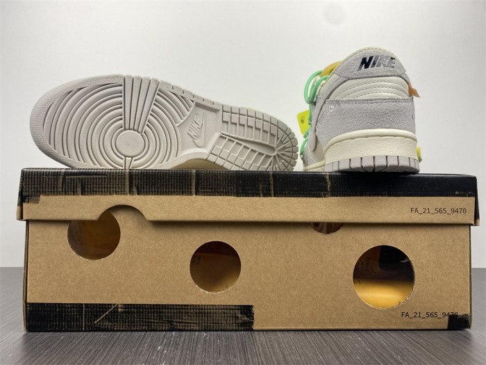 Nike Dunk Low Off-White Lot 14 DJ0950-107 - CCSHOES