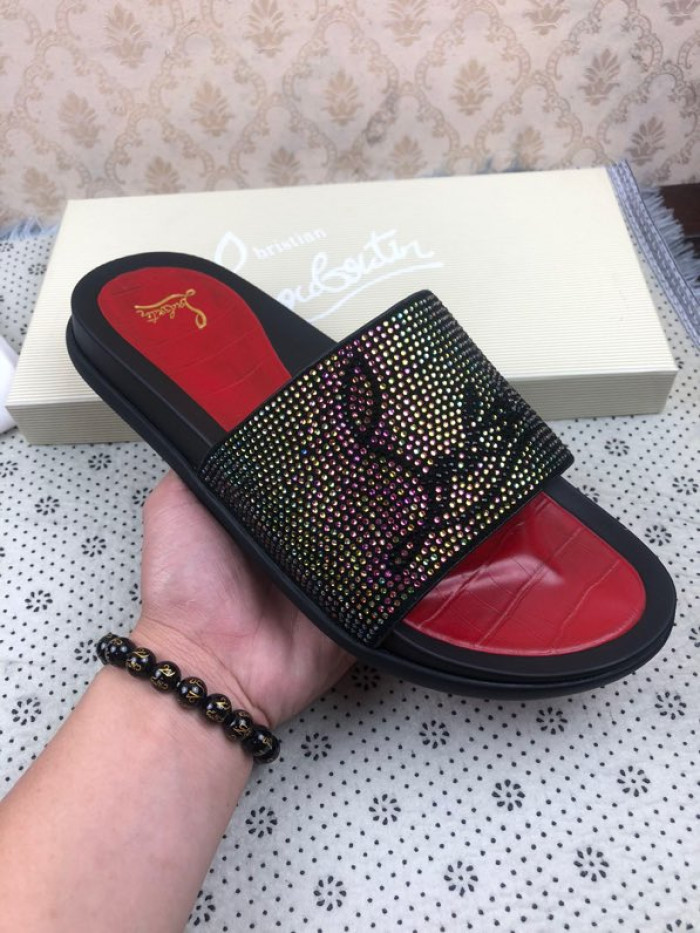 CHRISTIAN LOUBOUTIN SLIPPERS - CCSHOES