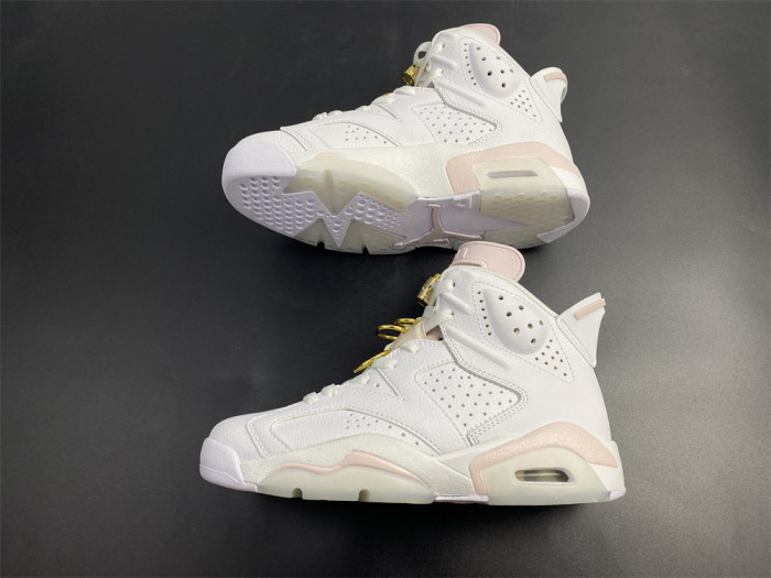 Air Jordan 6 Retro Gold Hoops (W) DH9696-100 - CCSHOES