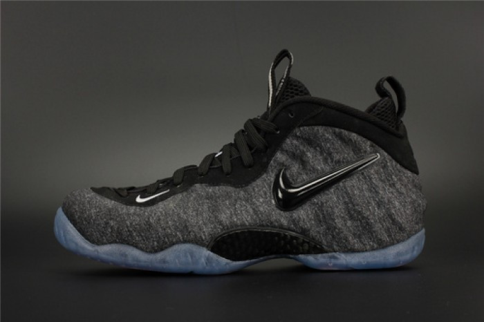 NIKE AIR FOAMPOSITE PRO "TECH FLEECE" dark grey mens 624041-007 - CCSHOES