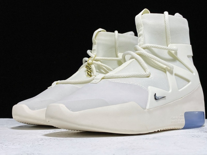 Nike Air Fear Of God 1 Sail Black AR4237-100 - CCSHOES