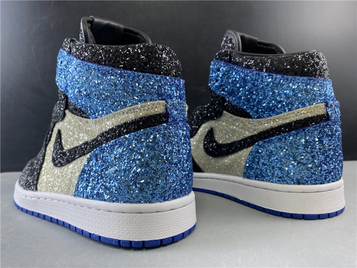 FRAGMENT DESIGN X AIR JORDAN 1 “GLITTER” CK5566-400 - CCSHOES