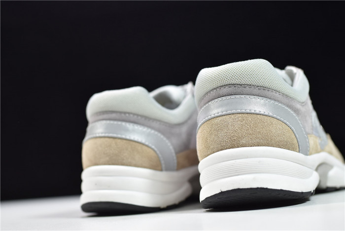 CHNE1 Leather Low Top Sneakers - CCSHOES
