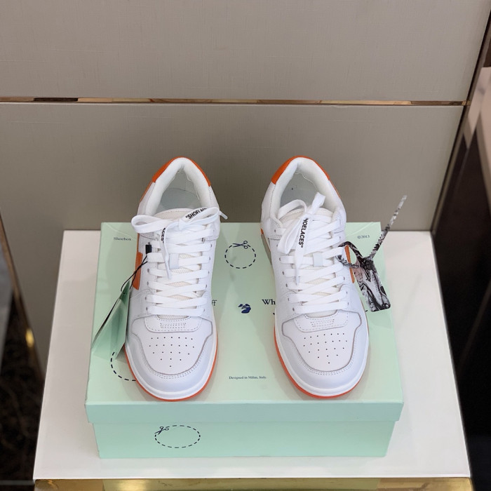 OFF WHITE™ C/O VIRGIL ABLOH OUT OF OFFICE LOW-TOP LEATHER SNEAKERS "OOO" - CCSHOES