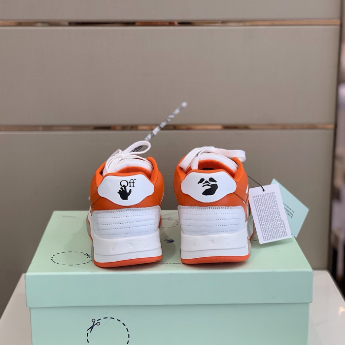 OFF WHITE™ C/O VIRGIL ABLOH OUT OF OFFICE LOW-TOP LEATHER SNEAKERS "OOO" - CCSHOES