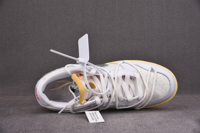 Nike Dunk Low Off-White Lot 1 DM1602-127 - CCSHOES