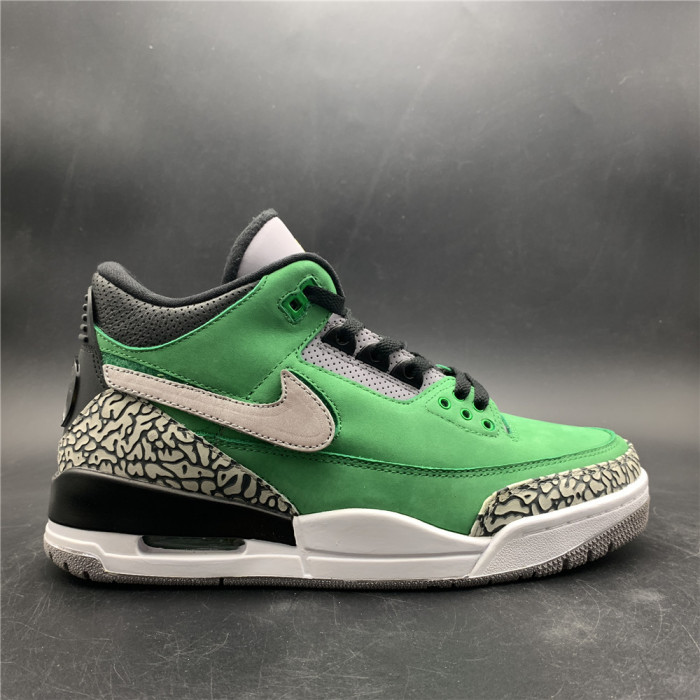 Air Jordan 3 Retro Tinker Oregon Ducks PE shoes AJ3 867493 - CCSHOES