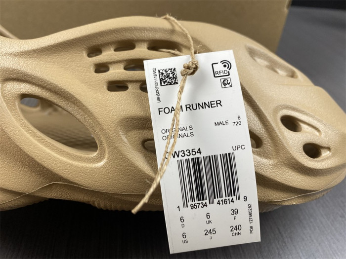Adidas Yeezy Foam RNNR Ochre GW3354 - CCSHOES