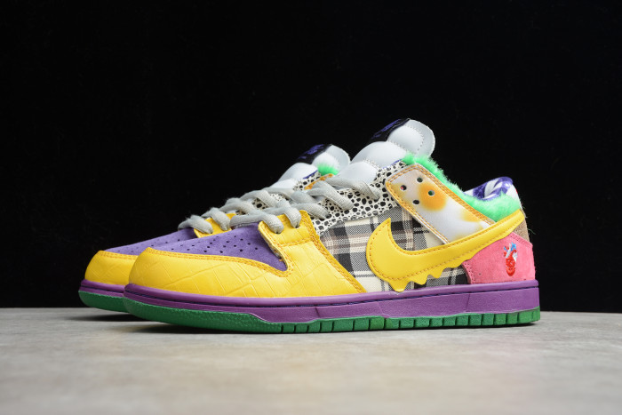 Nike SB Dunk Low Pro IW Purple/Yellow-Violet-Pink 318403-137 - CCSHOES