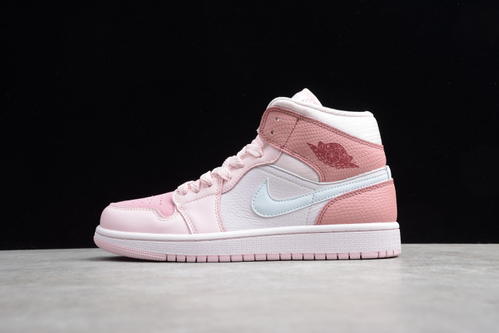 Air Jordan 1 Mid Digital Pink CW5379-600 - CCSHOES