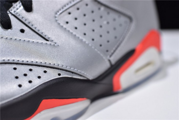 Air Jordan 6 JSP “3M Reflective Infrared” CI4072-001 - CCSHOES