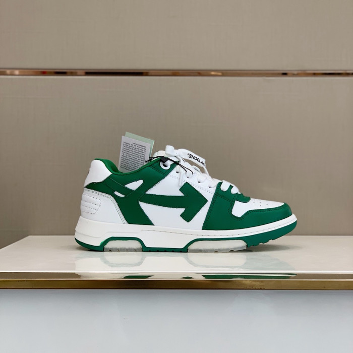 OFF WHITE™ C/O VIRGIL ABLOH OUT OF OFFICE LOW-TOP LEATHER SNEAKERS "OOO" - CCSHOES