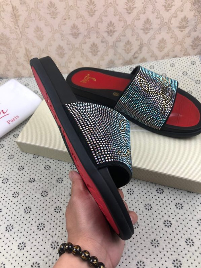 CHRISTIAN LOUBOUTIN SLIPPERS - CCSHOES