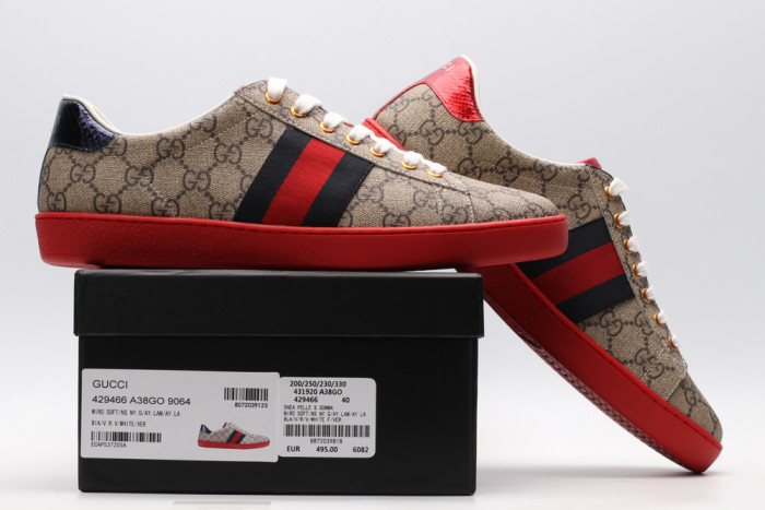 GUCC LOW-TOP SNEAKER - CCSHOES