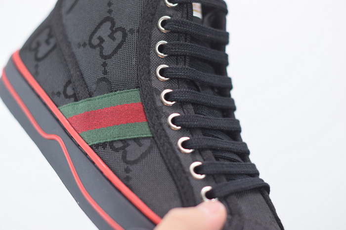 GUCC Tennis 1977 Print Sneaker BLACK 553385 DOPEO 1977 - CCSHOES