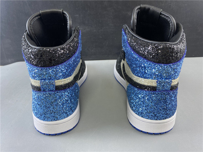 FRAGMENT DESIGN X AIR JORDAN 1 “GLITTER” CK5566-400 - CCSHOES