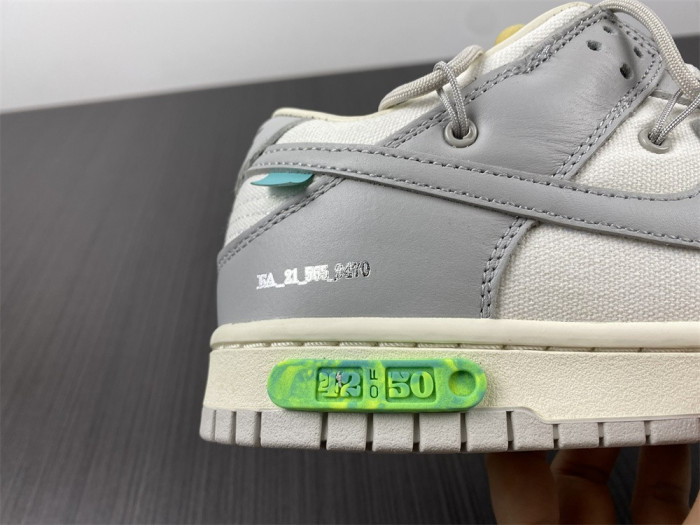 Nike Dunk Low Off-White Lot 42 DM1602-117 - CCSHOES