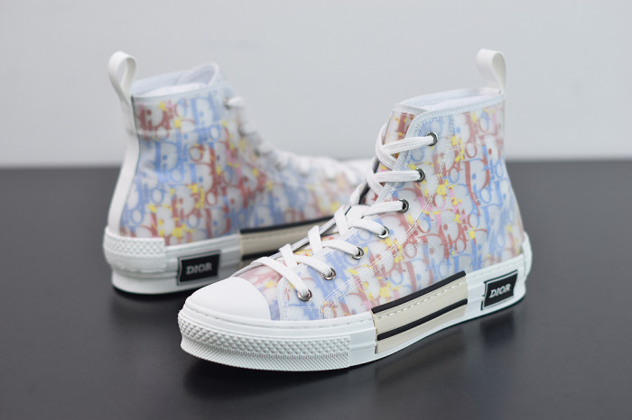 DR B23 OBLIQUE HIGH TOP SNEAKER“CD Ghosting” - CCSHOES