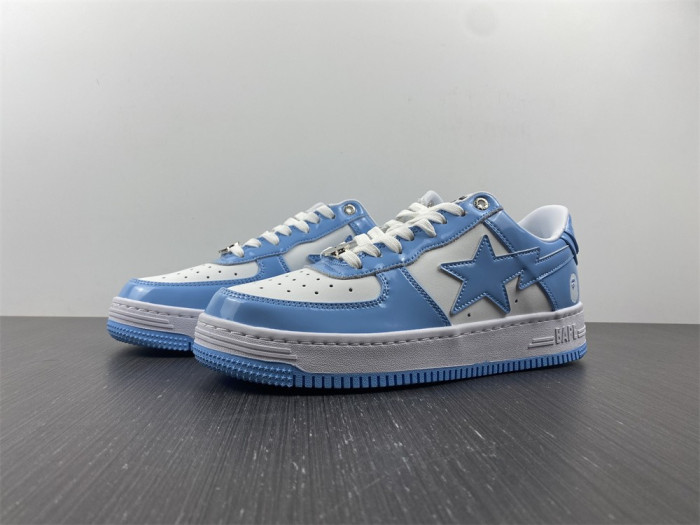 A BATHING APE SK8 STA LOW BLUE - CCSHOES
