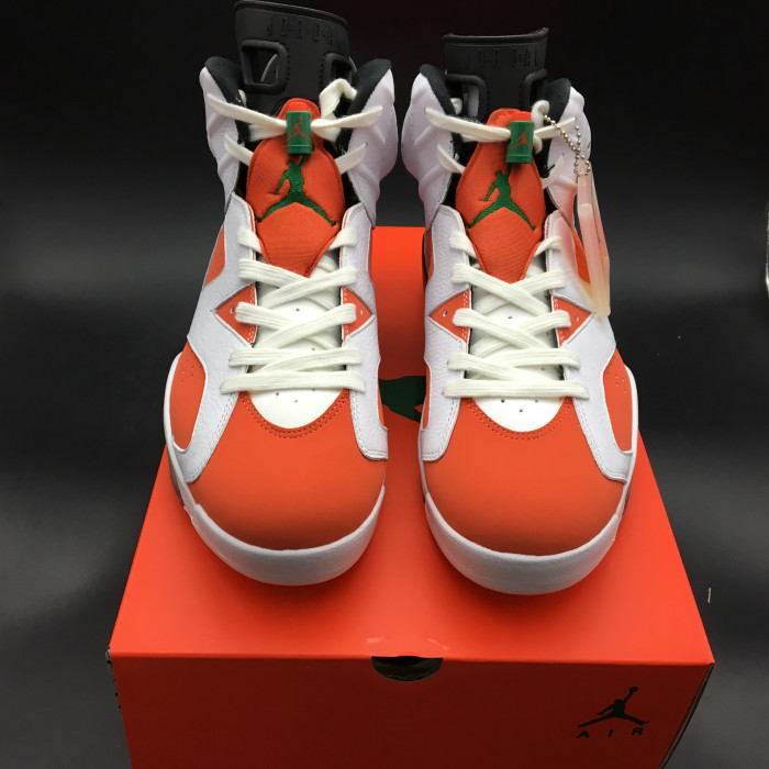 Air Jordan 6 Retro NRG G8RD "Gatorade" 384664-145 - CCSHOES