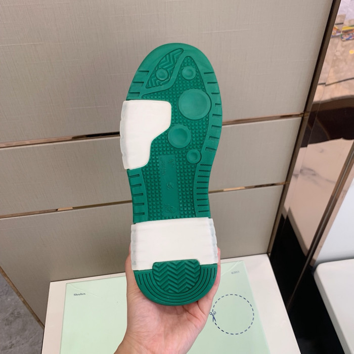 OFF WHITE™ C/O VIRGIL ABLOH OUT OF OFFICE LOW-TOP LEATHER SNEAKERS "OOO" - CCSHOES