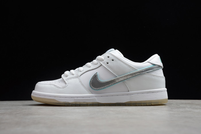 Nike SB Dunk Low Diamond Supply Co White Diamond BV1310-100 - CCSHOES