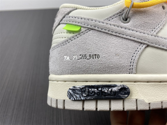 Nike Dunk Low Off-White Lot 39 DJ0950-109 - CCSHOES