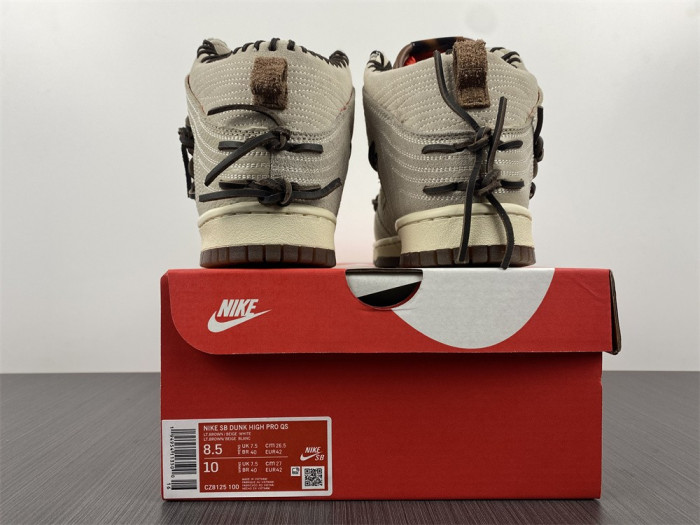Nike Dunk High Bodega Sail Multi CZ8125-100 - CCSHOES