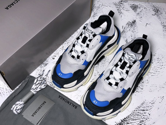BLCG Triple S Black Blue 536737 W09OH 1007 - CCSHOES