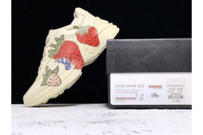 GUCC 2019 SS CASUAL STYLE LEATHER LOW-TOP SNEAKERS 576963 DRW00 9522 - CCSHOES