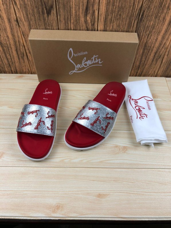 CHRISTIAN LOUBOUTIN SLIPPERS - CCSHOES