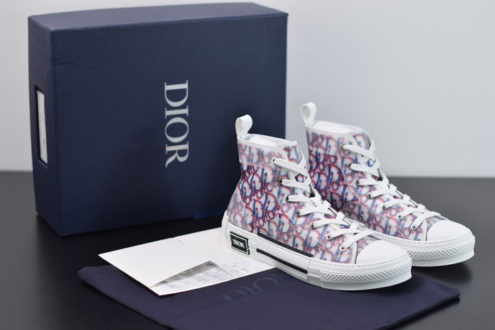 DR B23 OBLIQUE HIGH TOP SNEAKER“CD Ghosting” - CCSHOES