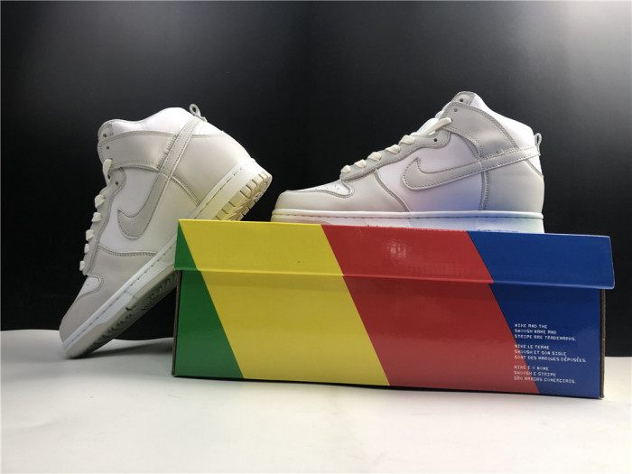 Nike Dunk High Retro White Vast Grey (2021) DD1399-100 - CCSHOES