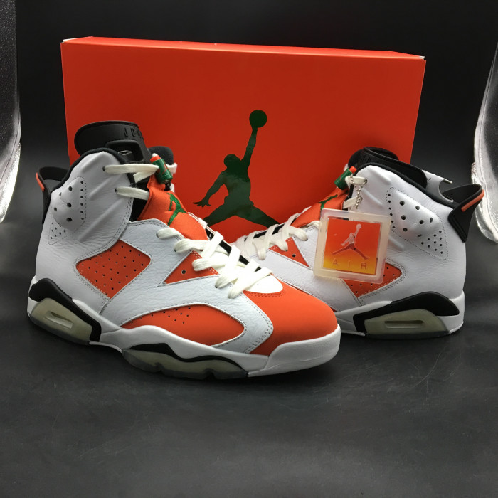 Air Jordan 6 Retro NRG G8RD "Gatorade" 384664-145 - CCSHOES