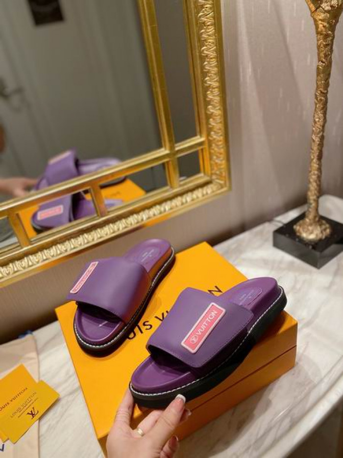 LV SLIPPERS - CCSHOES