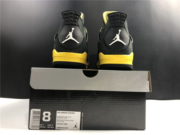 Air Jordan 4 Retro Thunder 308497-008 - CCSHOES