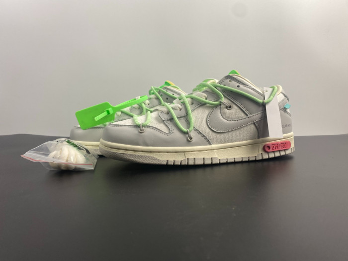 Off-White x Dunk Low 'Lot 07 of 50' DM1602-108 - CCSHOES