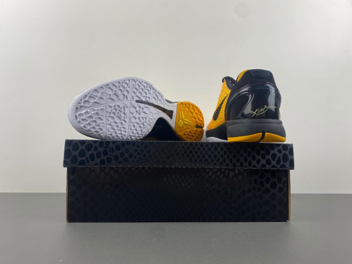 NIKE KOBE 6 PROTRO “LIGHTBULB” BLACK YELLOW 429659-700 - CCSHOES