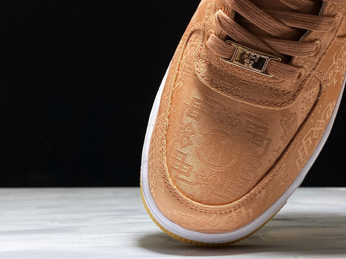 Nike Air Force 1 Low Clot Rose Gold Silk CJ5290-600 - CCSHOES