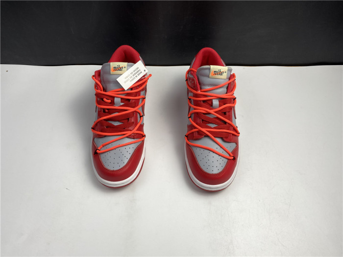 OFF-WHITE x Dunk Low 'University Red' CT0856-600 - CCSHOES