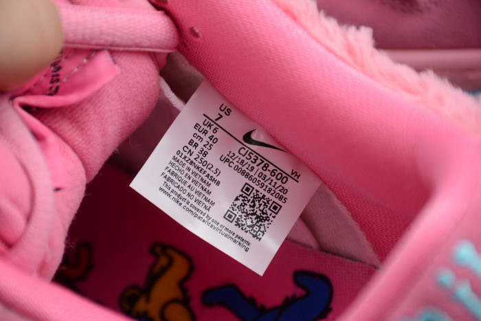GRATEFUL DEAD NIKE SB DUNK LOW PINK BEAR CJ5378 600 - CCSHOES