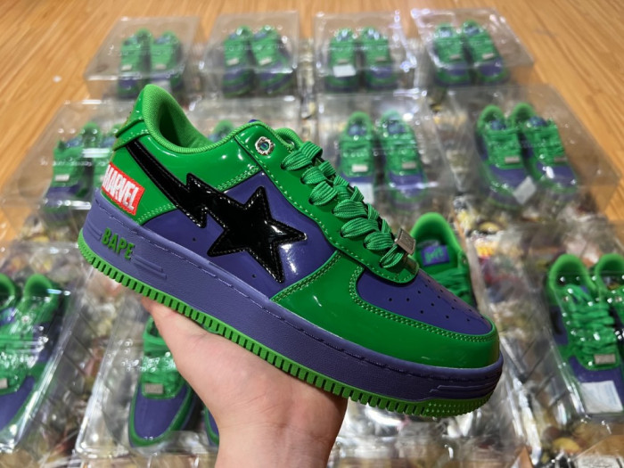 A BATHING APE MARVEL BAPE STA - CCSHOES