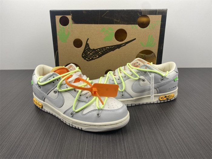 Nike Dunk Low Off-White Lot 43 DM1602-128 - CCSHOES