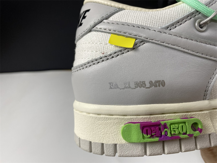 Nike Dunk Low Off-White Lot 4 DM1602-114 - CCSHOES